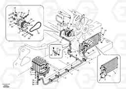 80273 Air conditioning unit line EC330B, Volvo Construction Equipment