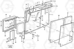 63183 Side hatches L150E S/N 6005 - 7549 S/N 63001 - 63085, Volvo Construction Equipment