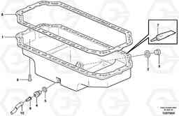 9834 Oil sump EW140B, Volvo Construction Equipment