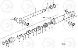 72565 Bucket cylinder EW160B, Volvo Construction Equipment