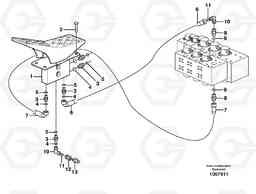 11898 Servo hydraulics, X1 EW140B, Volvo Construction Equipment