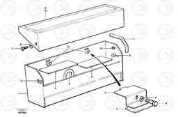 48603 Battery box G700B MODELS S/N 35000 -, Volvo Construction Equipment