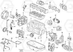 8052 Engine EW140B, Volvo Construction Equipment