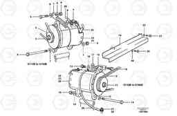 56956 Alternator G700B MODELS S/N 35000 -, Volvo Construction Equipment