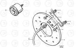 41592 Speedometer and hour meter G700B MODELS S/N 35000 -, Volvo Construction Equipment