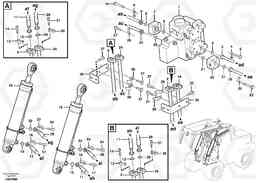 86252 Working hydraulics, lift function L180E HIGH-LIFT S/N 5004 - 7398, Volvo Construction Equipment