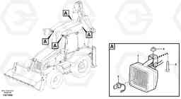 40327 Work lights BL71, Volvo Construction Equipment
