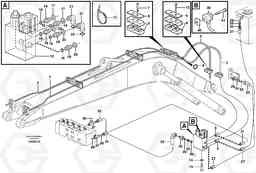 12622 Hydr. quick fit equipm. on mono boom EW140B, Volvo Construction Equipment