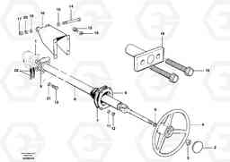 48537 Steering column G700B MODELS S/N 35000 -, Volvo Construction Equipment