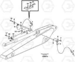 11101 Hydr. quick fit equipm. dipper arm EW140B, Volvo Construction Equipment