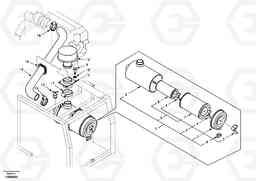 34578 Inlet system, pre-cleaner EC140, Volvo Construction Equipment