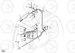 99454 Cable harnesses, cab EC140, Volvo Construction Equipment