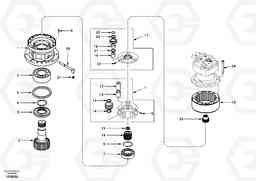 95783 Swing gearbox EC140, Volvo Construction Equipment