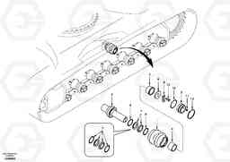 37678 Top roller EC140, Volvo Construction Equipment