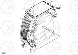 46189 Falling object guards EC140, Volvo Construction Equipment