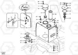 106951 Hydraulic oil tank EC140, Volvo Construction Equipment