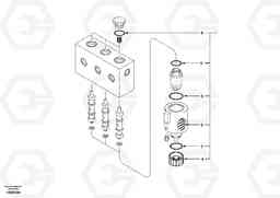 46043 Servo system, solenoid valve EC140, Volvo Construction Equipment