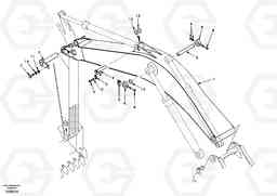 46066 Links to boom, mono EC140, Volvo Construction Equipment