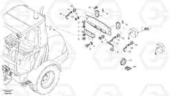 11504 Number plate illumination L25B TYPE 175, S/N 0500 - TYPE 176, S/N 0001 -, Volvo Construction Equipment