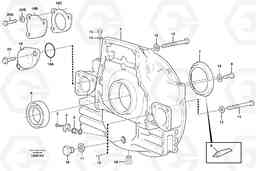 53062 Flywheel housing L150E S/N 6005 - 7549 S/N 63001 - 63085, Volvo Construction Equipment