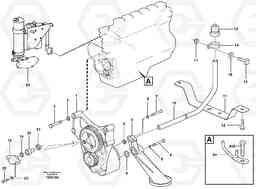 55223 Lubricating oil system L150E S/N 6005 - 7549 S/N 63001 - 63085, Volvo Construction Equipment