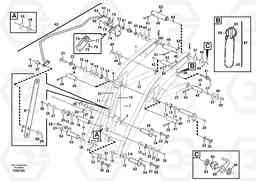 106825 Lifting framework with assembly parts BL71, Volvo Construction Equipment