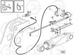 44533 Bucket positioner and boom kickout L60E, Volvo Construction Equipment