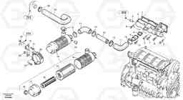 32379 Suction system, filter ZL302C SER NO 2404001 -, Volvo Construction Equipment