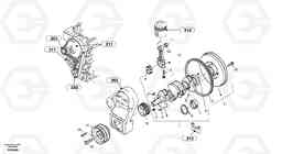 21796 Crankshaft ZL302C SER NO 2404001 -, Volvo Construction Equipment