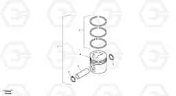 21795 Piston ZL302C SER NO 2404001 -, Volvo Construction Equipment
