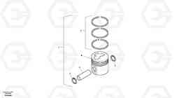 21795 Piston ZL302C SER NO 2404001 -, Volvo Construction Equipment