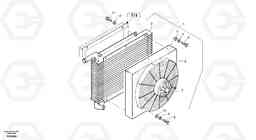 31599 Cooler with attaching parts ZL302C SER NO 2404001 -, Volvo Construction Equipment