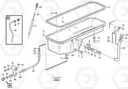 84615 Oil sump L150E S/N 6005 - 7549 S/N 63001 - 63085, Volvo Construction Equipment