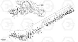 35968 Variable displacement motor ZL302C SER NO 2404001 -, Volvo Construction Equipment