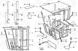 41588 Cab - Split Rops and Split Canopy G700B MODELS S/N 35000 -, Volvo Construction Equipment