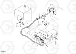 102062 Heating line EC55B, Volvo Construction Equipment