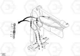 95224 Working hydraulic, clamshell EC55B, Volvo Construction Equipment