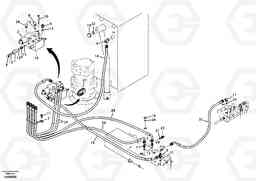 94184 Working hydraulics, grab system on upper EC55B, Volvo Construction Equipment