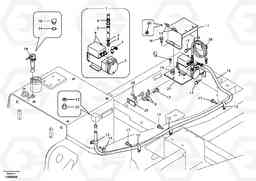 98379 Fuel filling pump with assembling details EC160B, Volvo Construction Equipment
