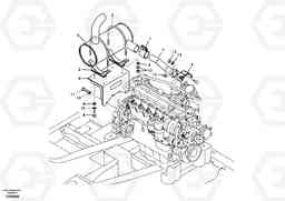 6070 Exhaust system EC180B, Volvo Construction Equipment