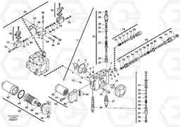 97098 Valves - Variable displacement pump ZL302C SER NO 2404001 -, Volvo Construction Equipment