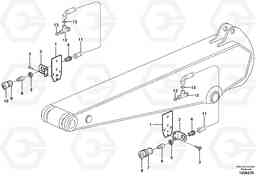 78504 Quick-coupling, X1 EW140 SER NO 1001-1487, Volvo Construction Equipment