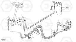 56185 Steering-hydraulic equipment - rear vehicle ZL302C SER NO 2404001 -, Volvo Construction Equipment