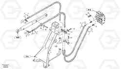 31604 Hydraulic lines - tilt hydraulic ZL302C SER NO 2404001 -, Volvo Construction Equipment