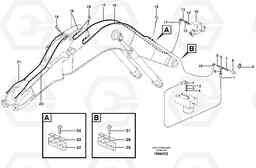 10095 Equipment hydraulics, offset EC160 SER NO 1001-, Volvo Construction Equipment