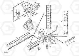 97101 Valves - Variable displacement pump L20B TYPE 170 SER NO 0500 -, Volvo Construction Equipment