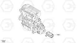 8627 Steering pump L25B TYPE 175, S/N 0500 - TYPE 176, S/N 0001 -, Volvo Construction Equipment