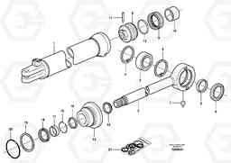 106612 Hydraulic cylinder T450D, Volvo Construction Equipment