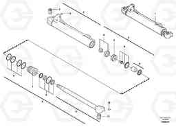 24760 Boom cylinder EC14 TYPE 246, 271, Volvo Construction Equipment