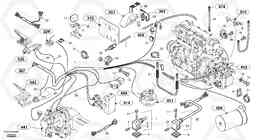 2196 Electric installation L40B S/N 1911500 - S/N 1921500 -, Volvo Construction Equipment